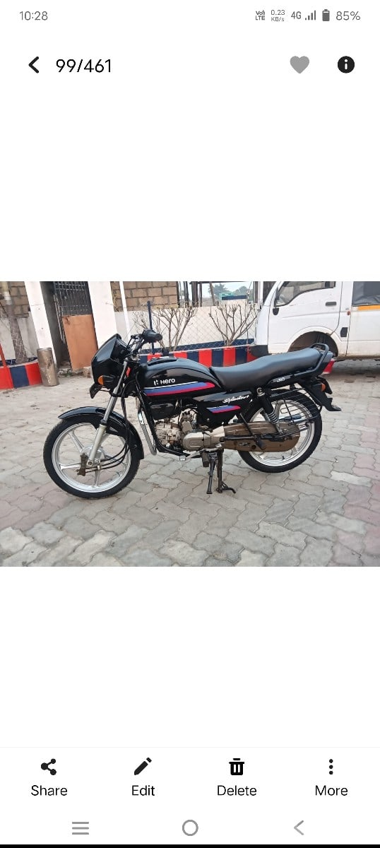 Hero Splendor 2021 Model Bike - બાઇક્સ - માંગ્રોળ - Image 2
