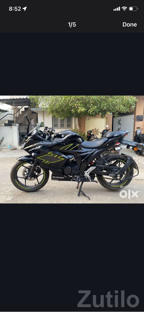 Suzuki Gixxer SF Sports Bike Black