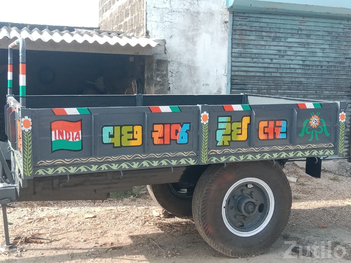 Heavy Duty Tractor Trolley Trailer - Construction Vehicles - Adityana - Image 3