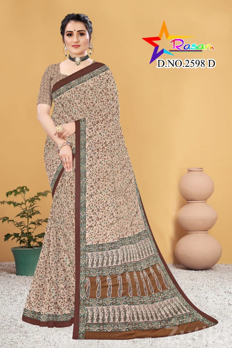 Rasan D.No.2598D Designer Saree Rasan D.No.2598D Designer Saree