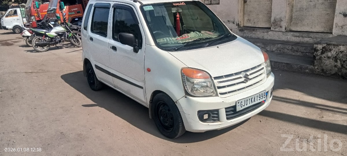 Maruti Suzuki Wagon R 2009 White Car