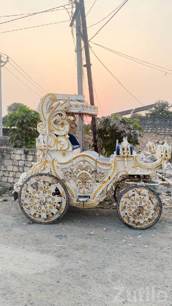 Decorated Wedding Buggy Carriage Rental