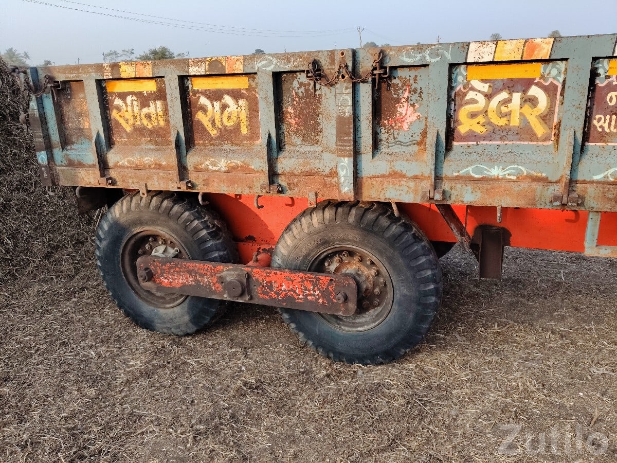 Heavy Duty Tractor Trolley for Sale - બાંધકામના વાહનો - તલાલા - Image 2