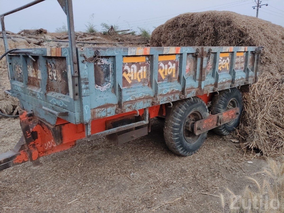 Heavy Duty Tractor Trolley for Sale - બાંધકામના વાહનો - તલાલા - Image 3