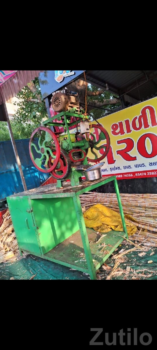Used Sugarcane Juice Machine with Motor Used Sugarcane Juice Machine with Motor