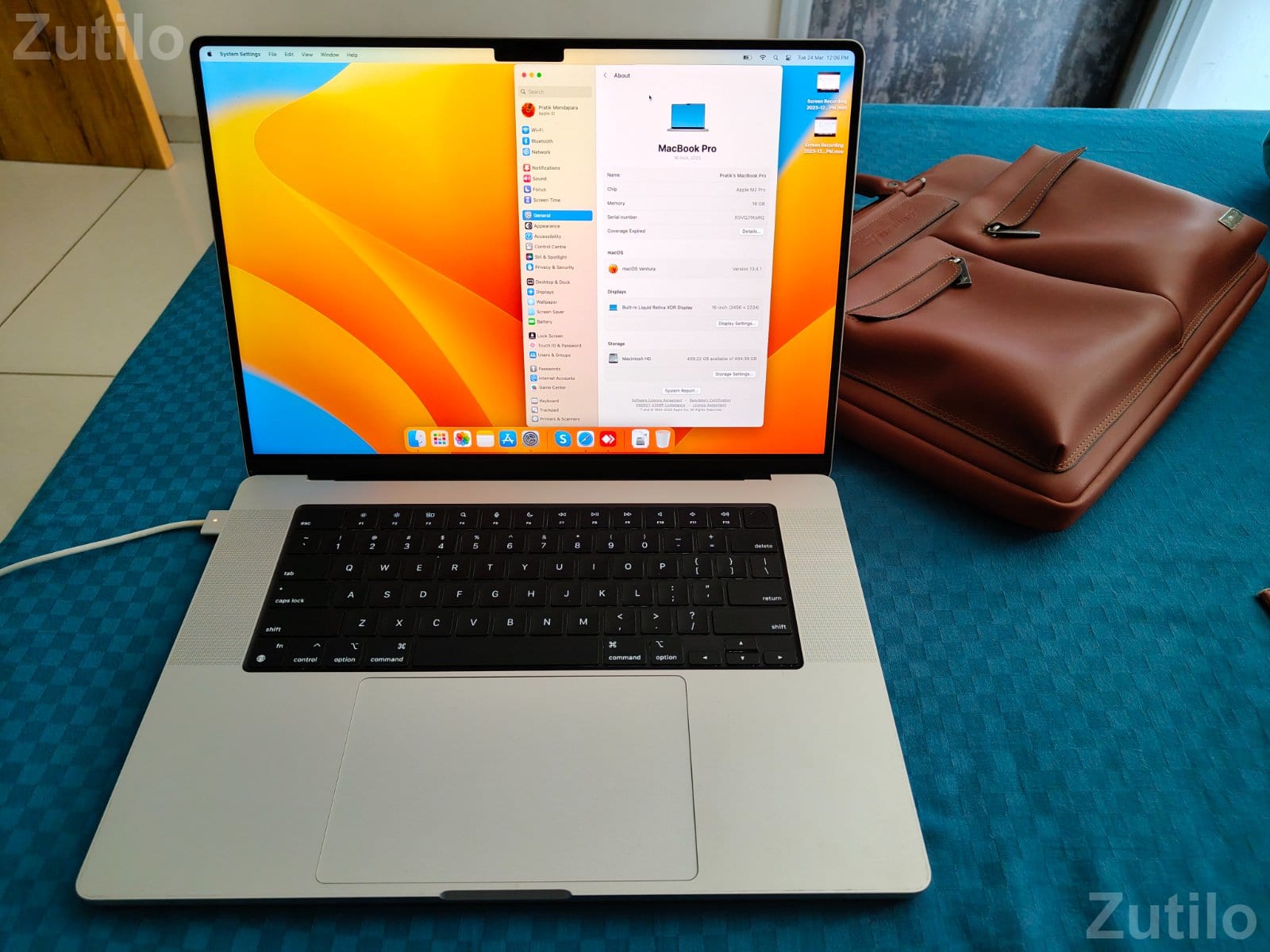 MacBook pro 2023 M2 pro chip  16gb - 512gb SSD - Laptops & Computers - Ahmedabad City - Image 2