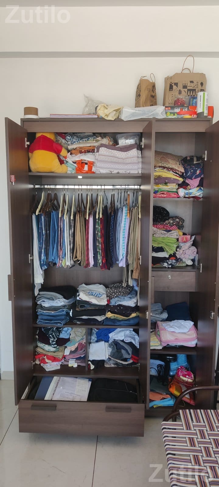 Hilton 3 Door Wardrobe - કબાટ અને સ્ટોરેજ - ગાંધીનગર શહેર - Image 3