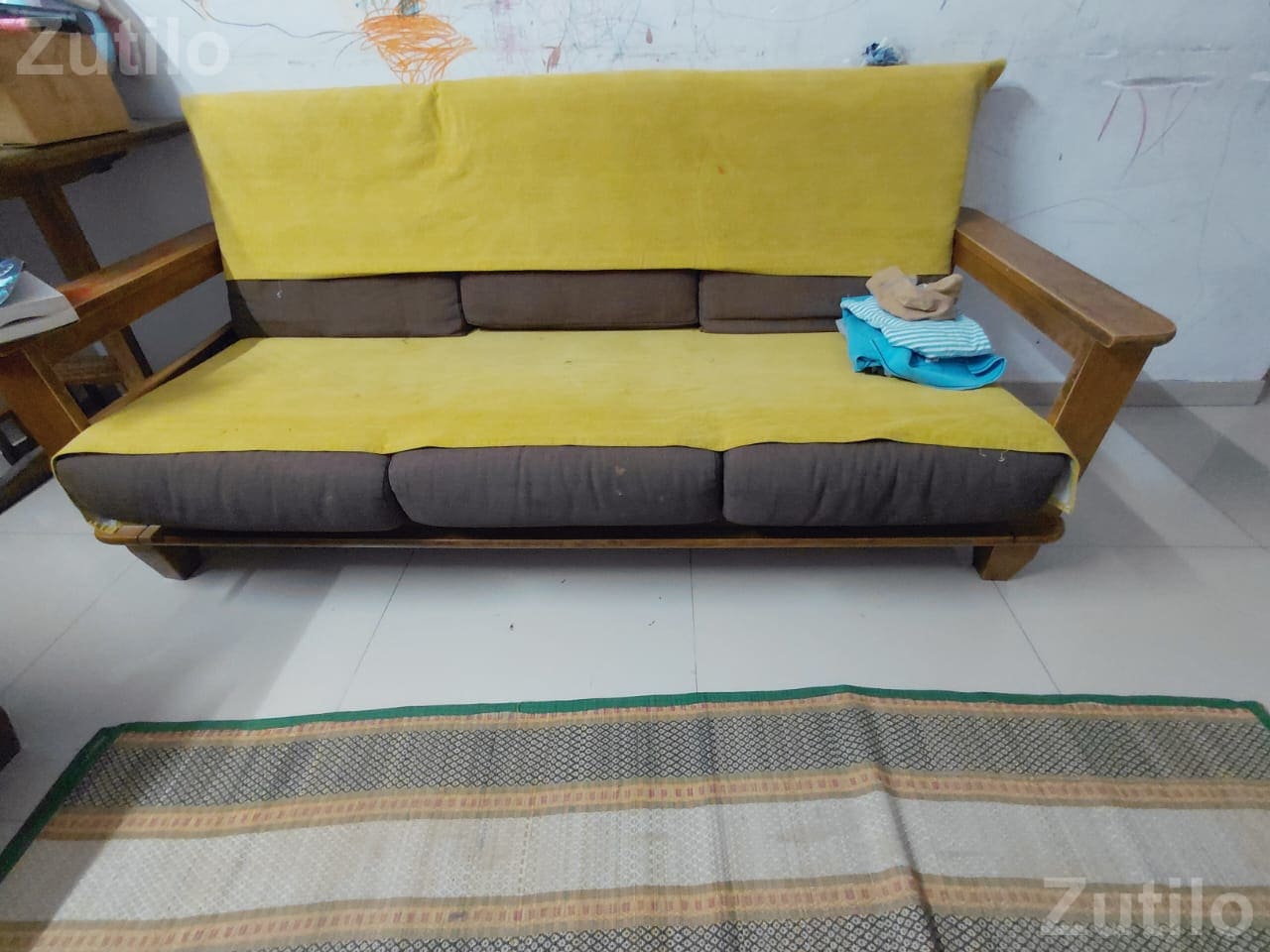 Wooden sofa set - સોફા સેટ - અમદાવાદ શહેર - Image 5