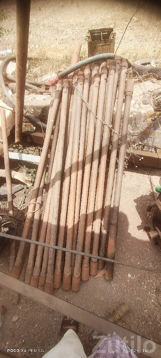 200 Ft Borewell Drill Pipe Line Set