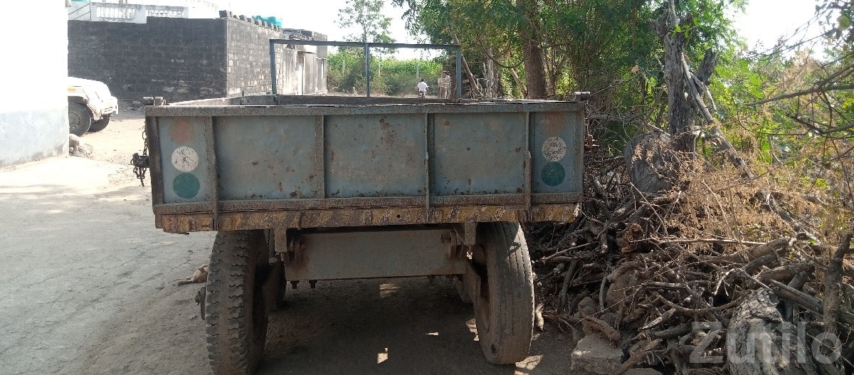 Used Four Wheeler Trailer Trolley - Construction Vehicles - Dhoraji - Image 2
