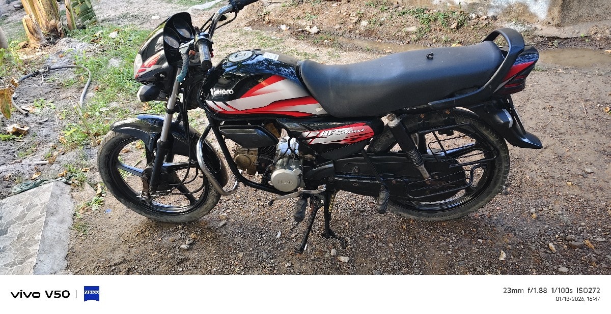 Hero HF Deluxe bike 2022 model