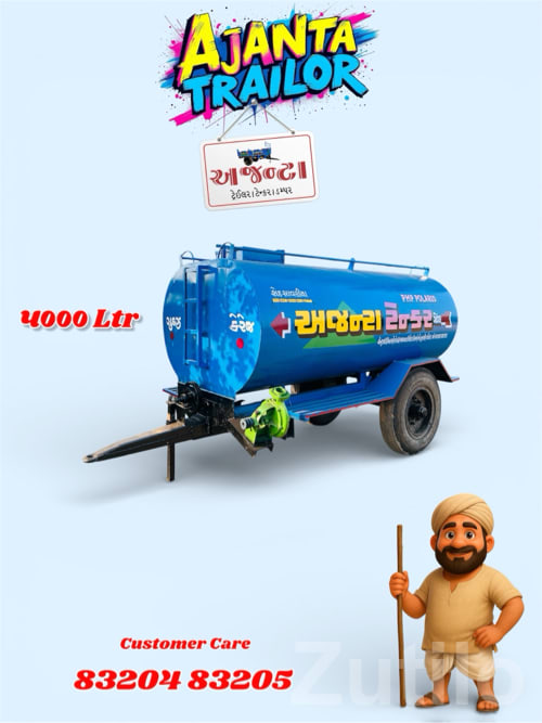 Ajanta 5000L Water Tanker Trailer 6x3 - Other Industrial Items - Gondal - Image 4