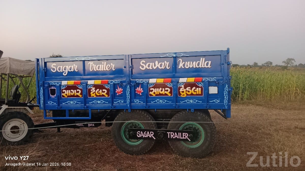 Heavy Four Wheeler Shyam Trolley For Sale - ટ્રક અને લોરી - માંગ્રોળ - Image 4