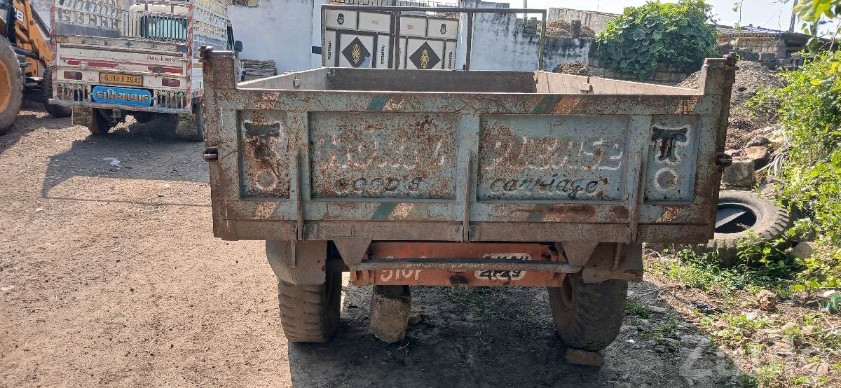 Used Heavy Duty Farm Trailer Lorry - Construction Vehicles - Visavadar - Image 2