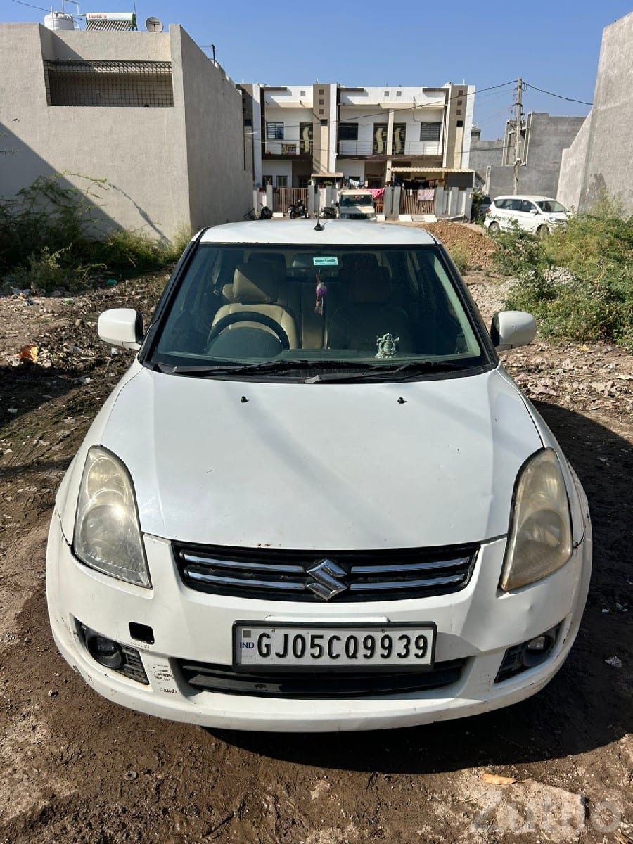 Maruti Swift Dzire VDI 2011 White Sedan - કાર - વીરપુર - Image 2