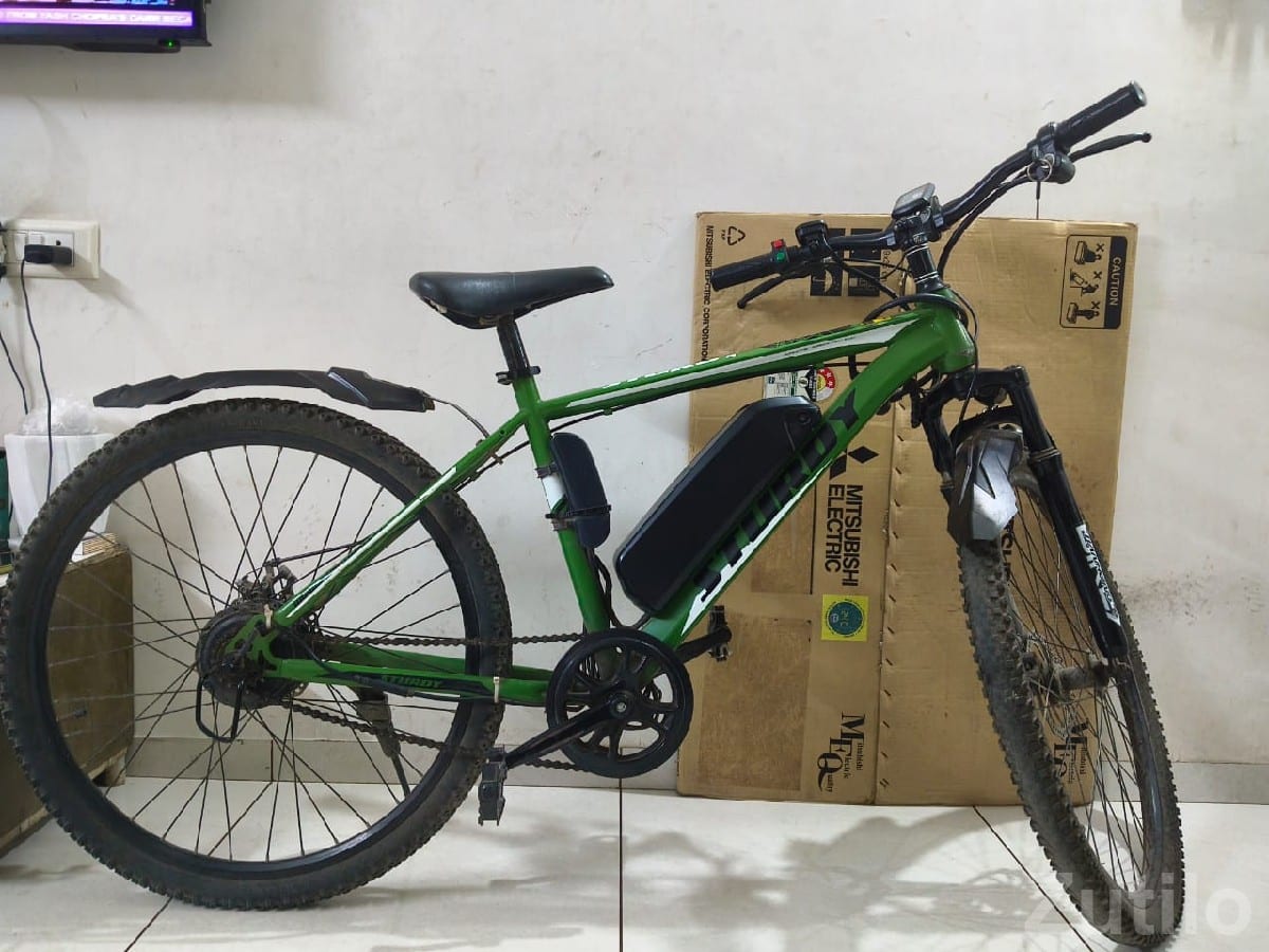 Sturdy Electric Bicycle with Battery - સાયકલ - વીરપુર - Image 3