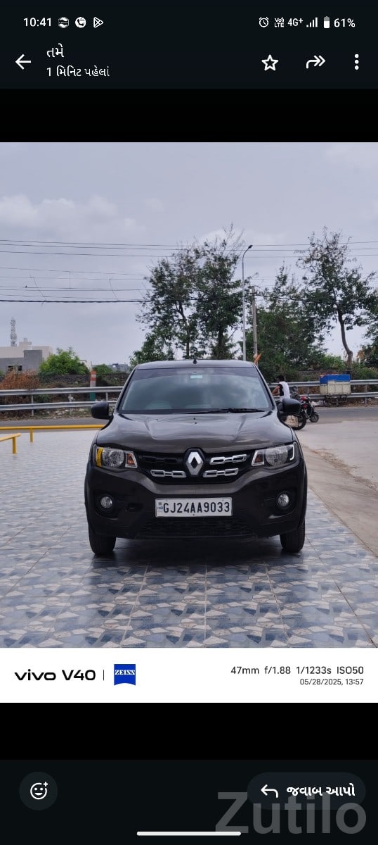 2017 Renault Kwid Petrol, 85600 km - Cars - Vijapur - Image 2
