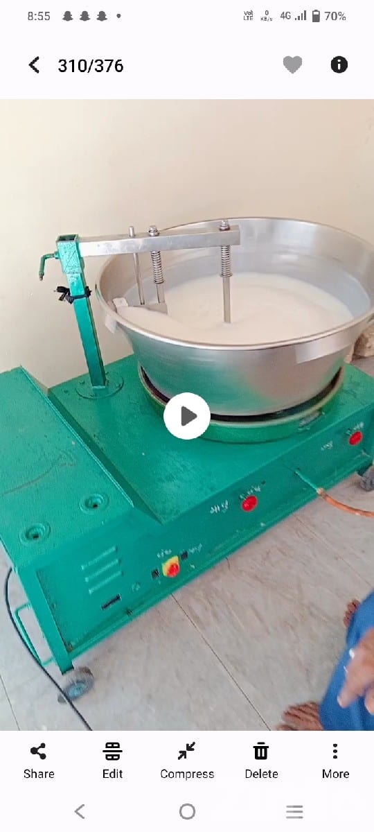 Commercial Mava Milk Sweet Making Machine - Machinery - Gondal - Image 2