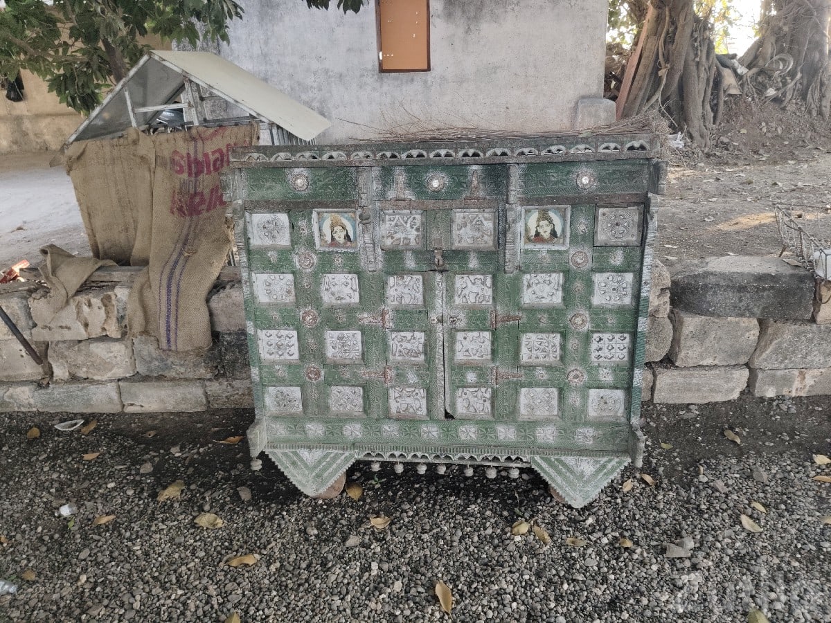Traditional Wooden Storage Chest - Cupboards & Storage - Bhanvad - Image 2