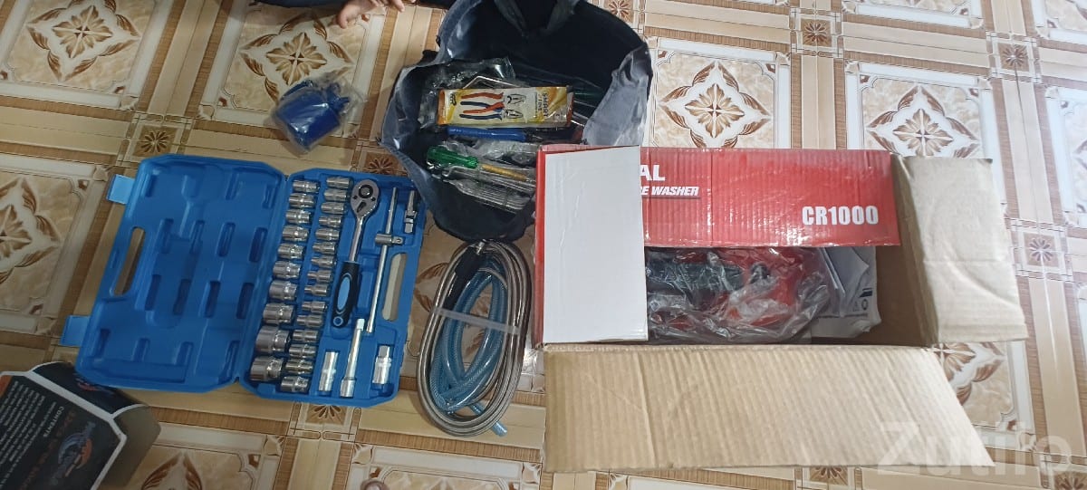 Crystal CR1000 Pressure Washer Kit - ટૂલ્સ અને હાર્ડવેર - વિસાવદર - Image 2