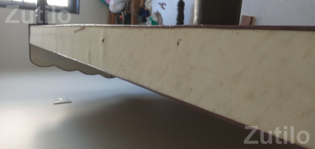 4x6 Wooden Single Bed in Good Condition - પાંખા અને ગાદી - રાજકોટ શહેર - Image 2