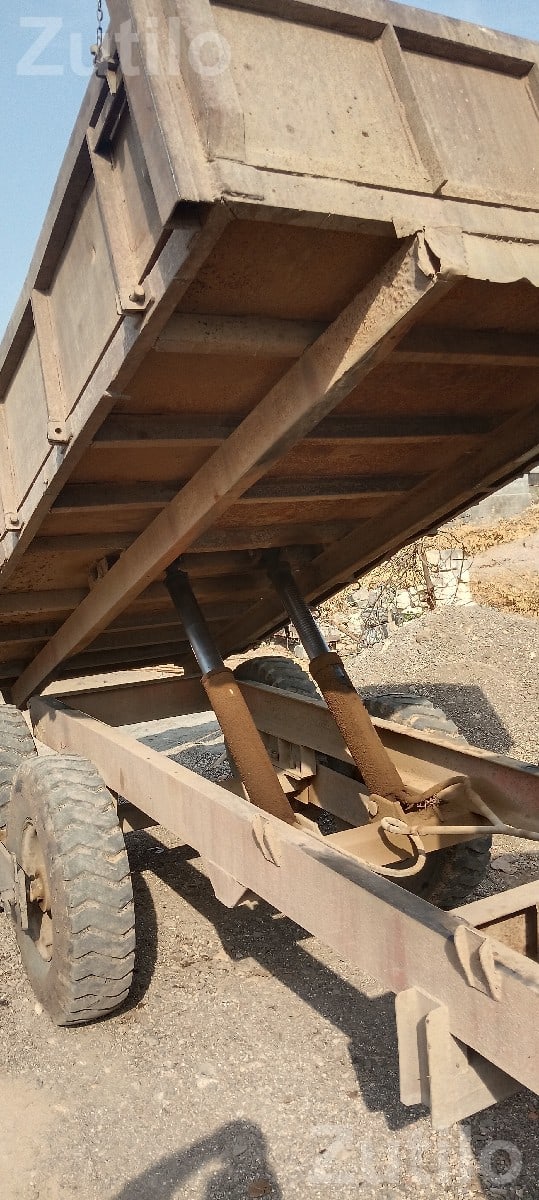 Four Wheel Trolley Trailer for Sale - બાંધકામના વાહનો - વંથલી - Image 3