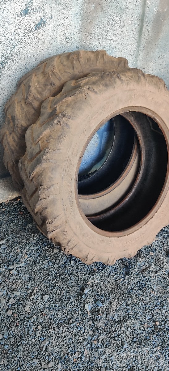 12 Number JK Tractor Tyres Set of 2