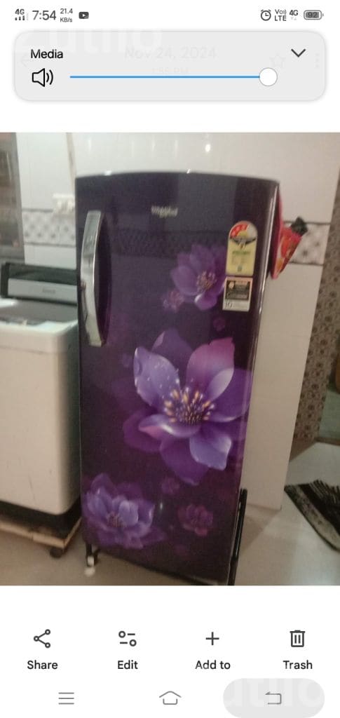 Whirlpool Single Door Refrigerator - Refrigerators - Surat City - Image 3