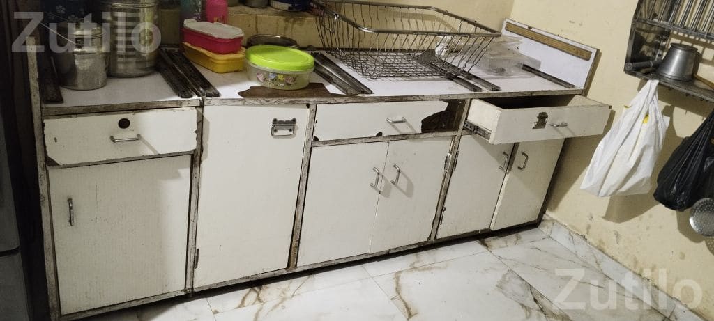 Storage Counter Cabinet with Glass Top - કબાટ અને સ્ટોરેજ - આણંદ - Image 2