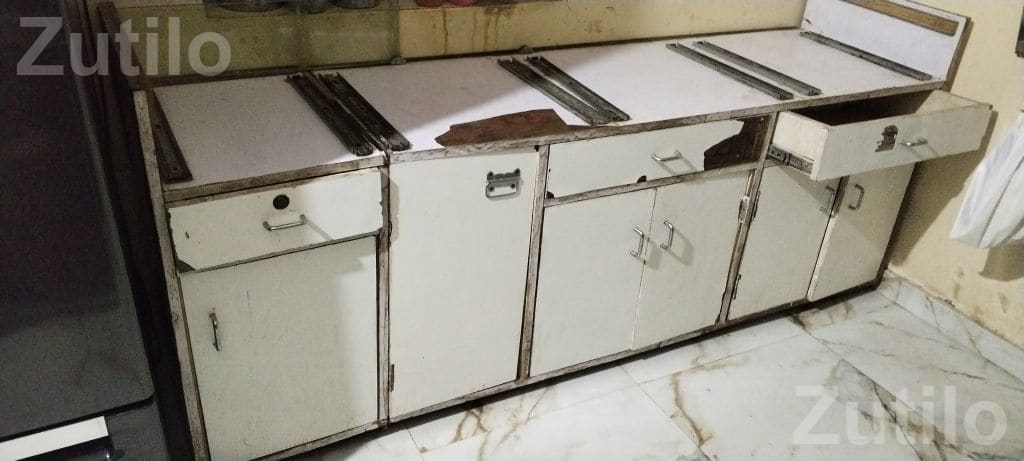 Storage Counter Cabinet with Glass Top - કબાટ અને સ્ટોરેજ - આણંદ - Image 3
