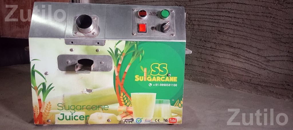 Sugarcane Juice Machine Stainless Steel - Machinery - Viramgam - Image 3
