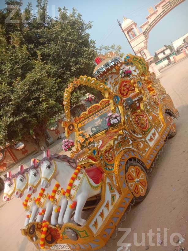 Decorative Mahadev Wedding Buggy Chariot - Event Items - Kalol - Image 3