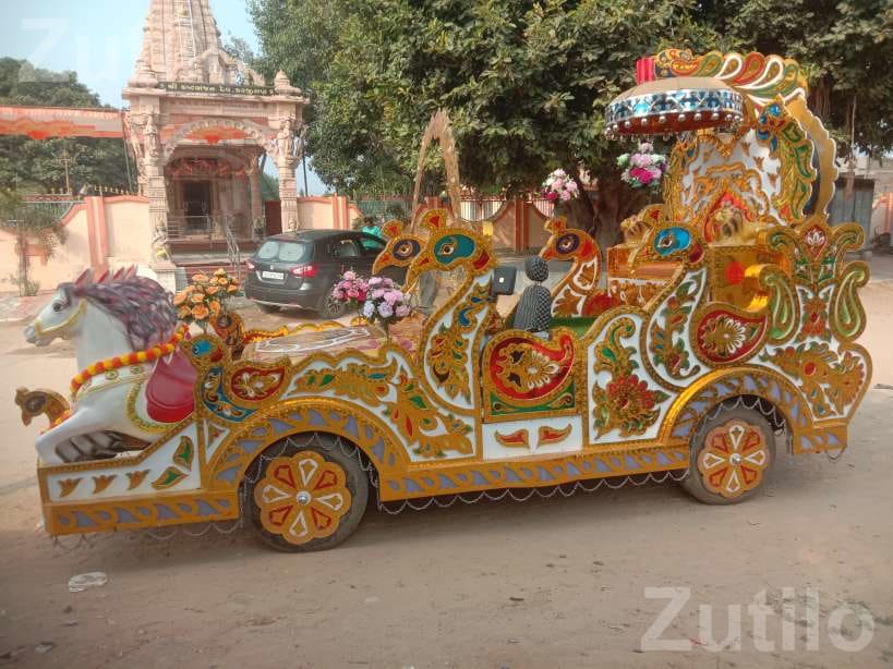 Decorative Mahadev Wedding Buggy Chariot - Event Items - Kalol - Image 4
