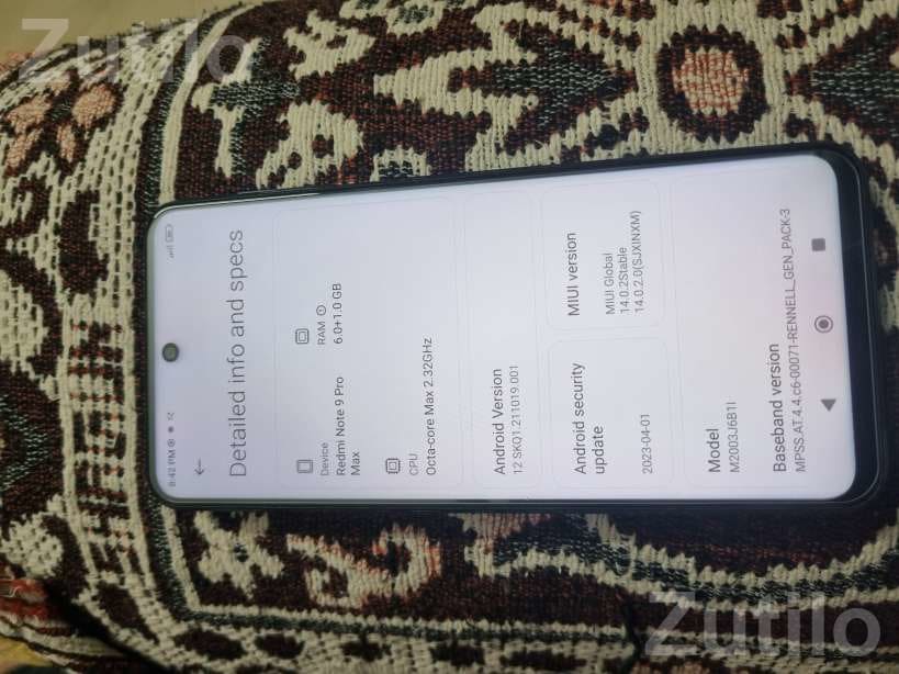 Redmi Note 9 Pro Max 6GB 64GB Blue Open Box - મોબાઇલ ફોન - રૂપાળ - Image 4