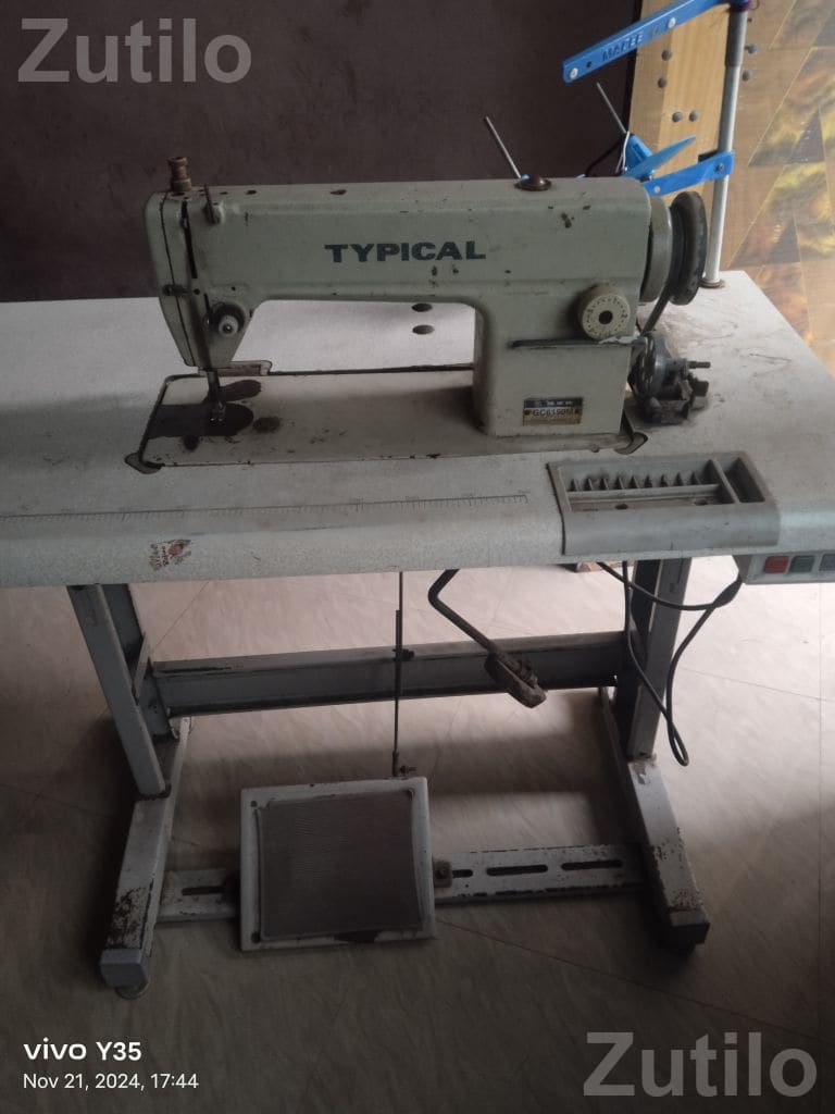 Industrial Sewing Machine Table Set - Textile Machinery - Surat City - Image 3