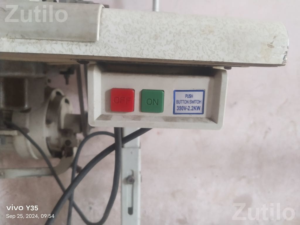 Industrial Sewing Machine Table Set - Textile Machinery - Surat City - Image 2