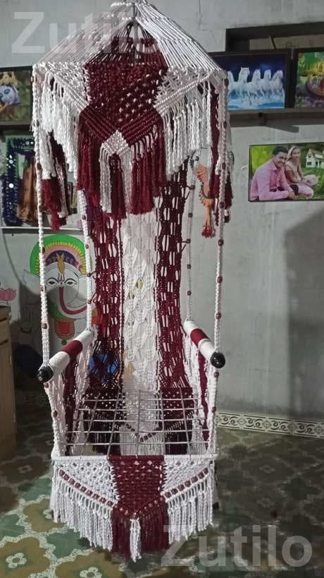 Handmade Royal Decorative Jhula Swing - Event Items - Kalol - Image 4