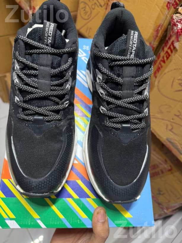 Red Tape Men's Black Sports Shoes Red Tape Men's Black Sports Shoes