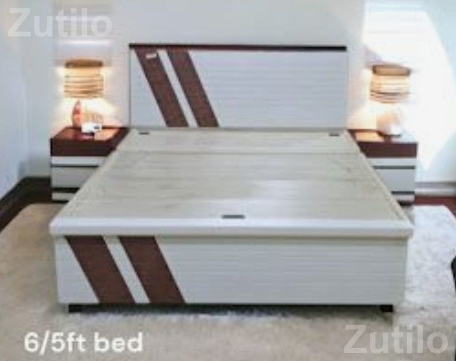 Custom Bedroom Furniture Bed with Storage - પાંખા અને ગાદી - અમદાવાદ શહેર - Image 4