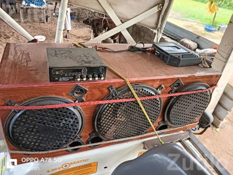 Tractor Speaker Box Set with Amplifier and Subwoofer