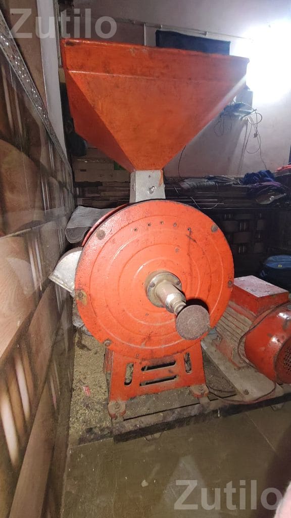 Stone Flour Mill Machine with 2 HP Motor - Machinery - Bhabhar - Image 3