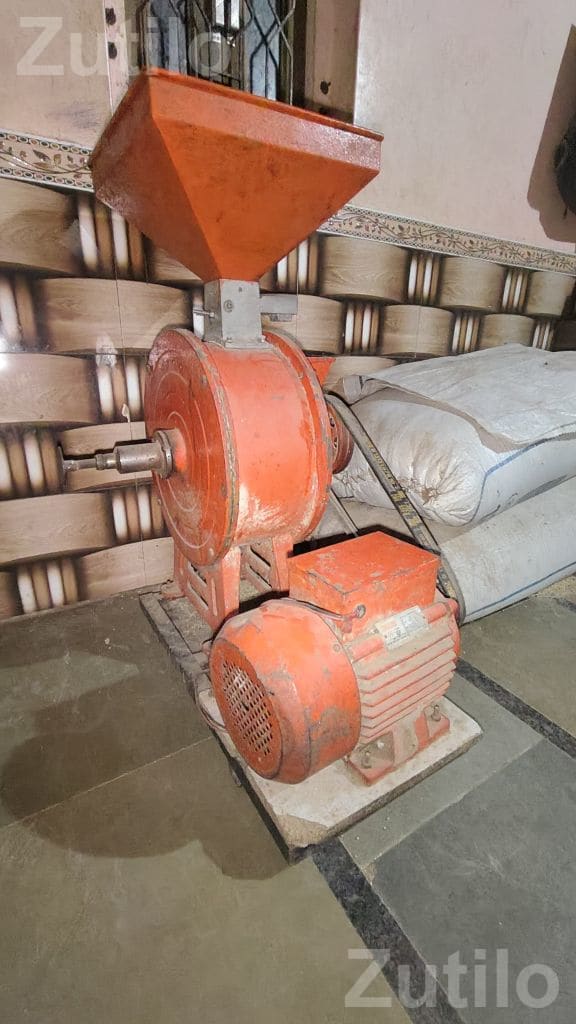 Stone Flour Mill Machine with 2 HP Motor - Machinery - Bhabhar - Image 4