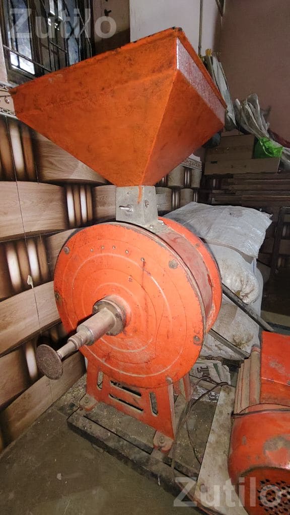 Stone Flour Mill Machine with 2 HP Motor - Machinery - Bhabhar - Image 2