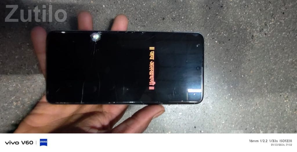 Vivo T4 5G Smartphone with Cracked Display - મોબાઇલ ફોન - શંખેશ્વર - Image 2