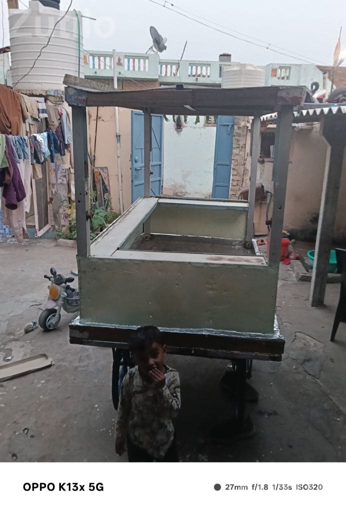 Metal Hand Cart Stall for Sale - અન્ય ઔદ્યોગિક વસ્તુઓ - વાંકાનેર - Image 4