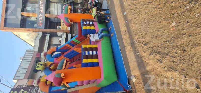 Inflatable Bouncy Castle Play Slide