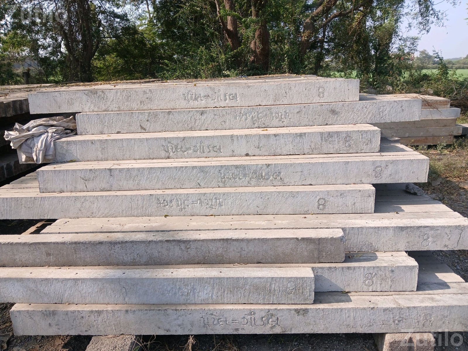 Concrete Cement Poles for Construction Use