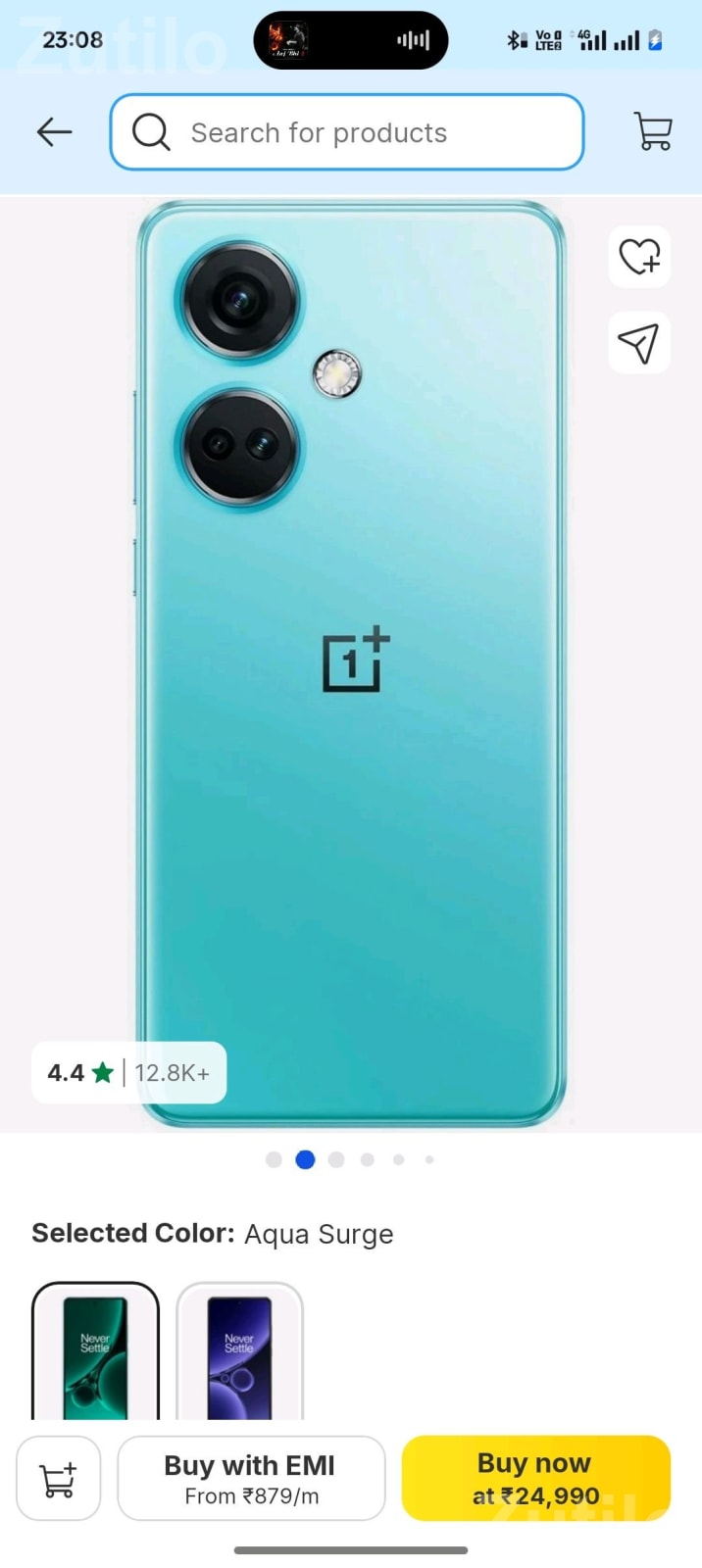 OnePlus Smartphone Aqua Surge