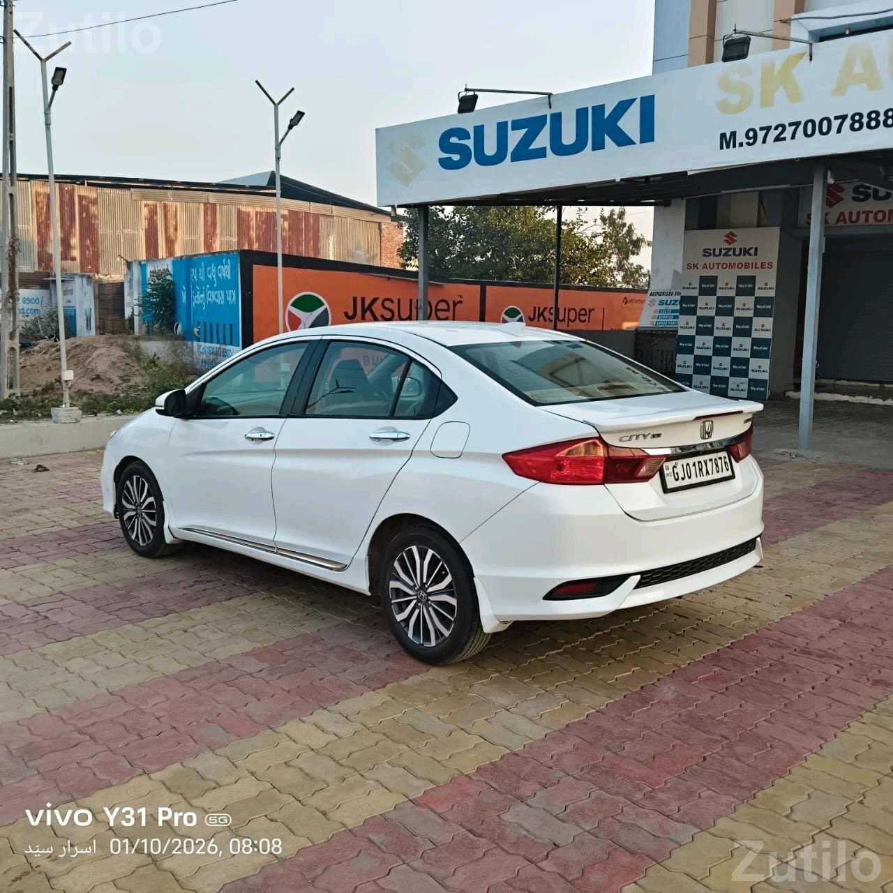 2017 Honda City VX Diesel White