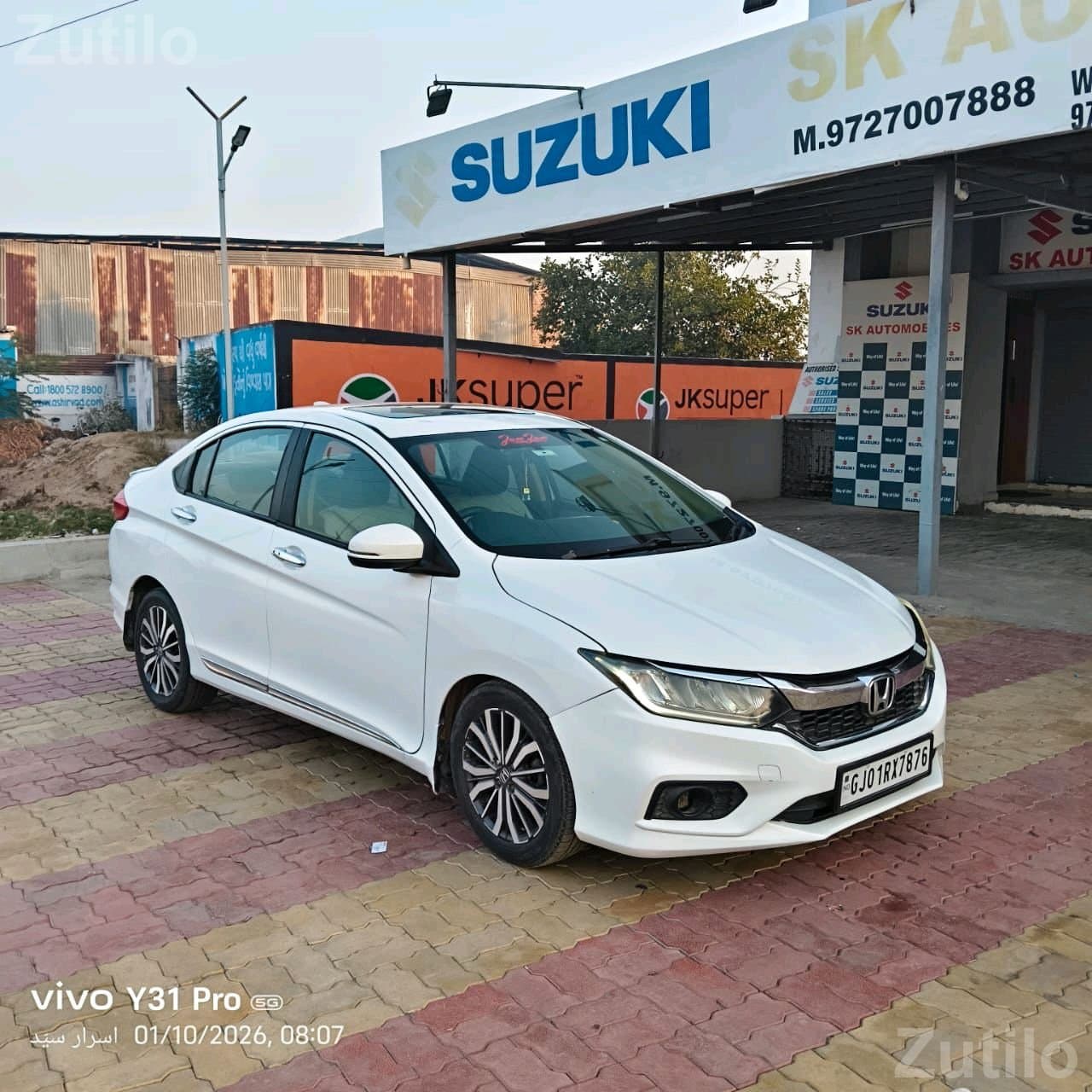 2017 Honda City VX Diesel White - Cars - Kadi - Image 5